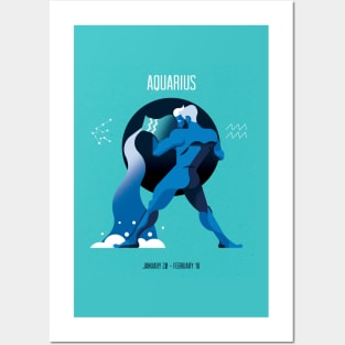 Aquarius Posters and Art